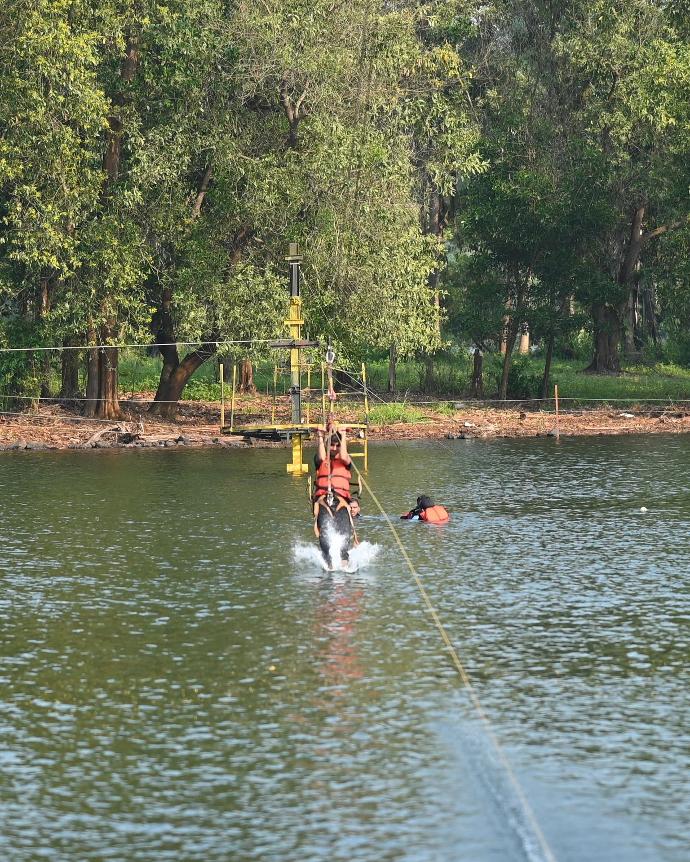 Water Zipline